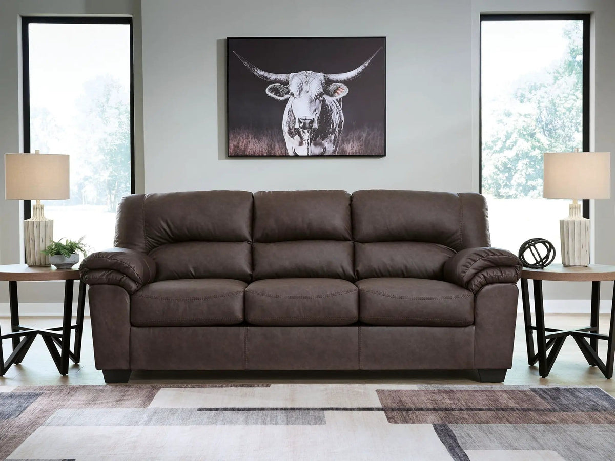 WillowBend Sofa | 2 Pieces | Faux Leather | Living Room