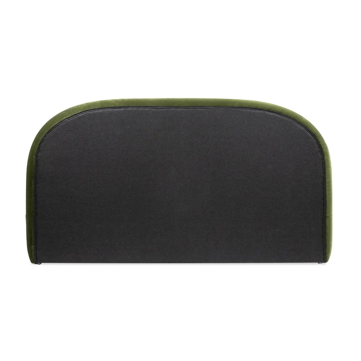 Archie Upholstered Platform Bed | Puffy Arch Headboard | Grounded Design | No Box Spring Needed