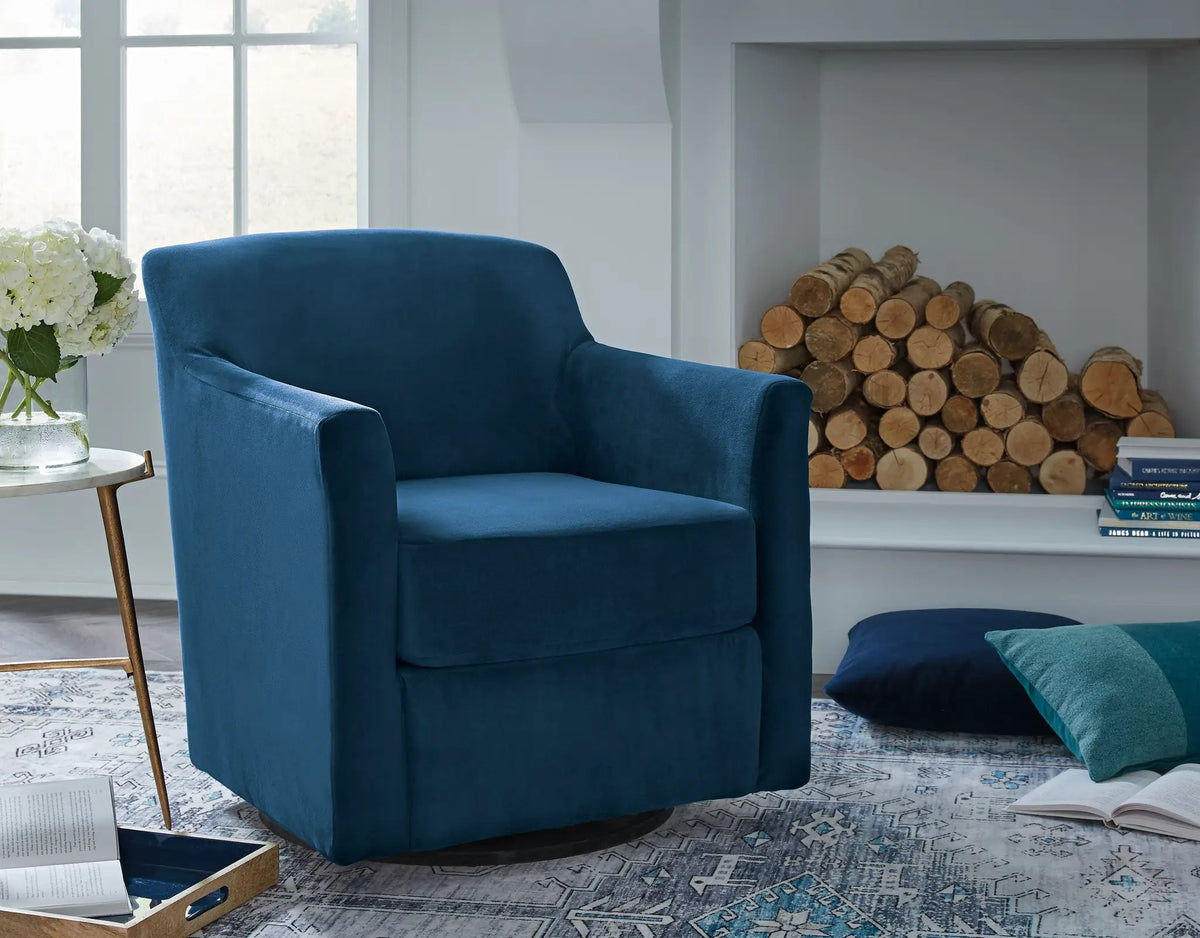 Bradney Swivel Accent Chair | High-Design Aesthetic | Affordable Style | 33 Inch Height