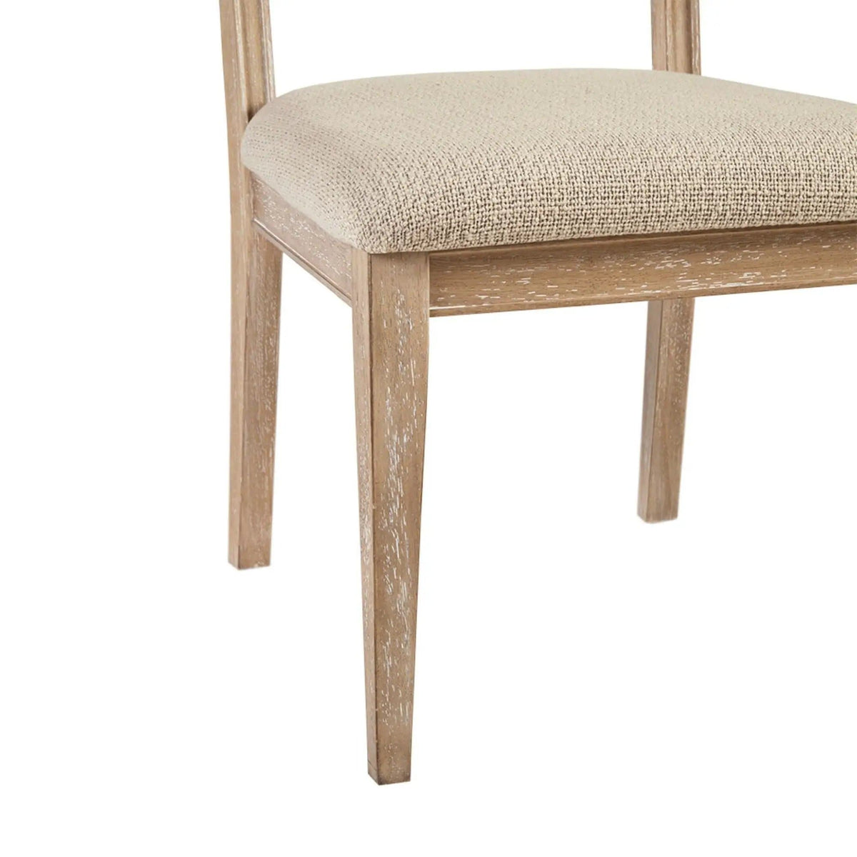 Modern Armless Dining Chair With Cane Back (Set of 2) | Chair Set | Solid Wood | Dining Room