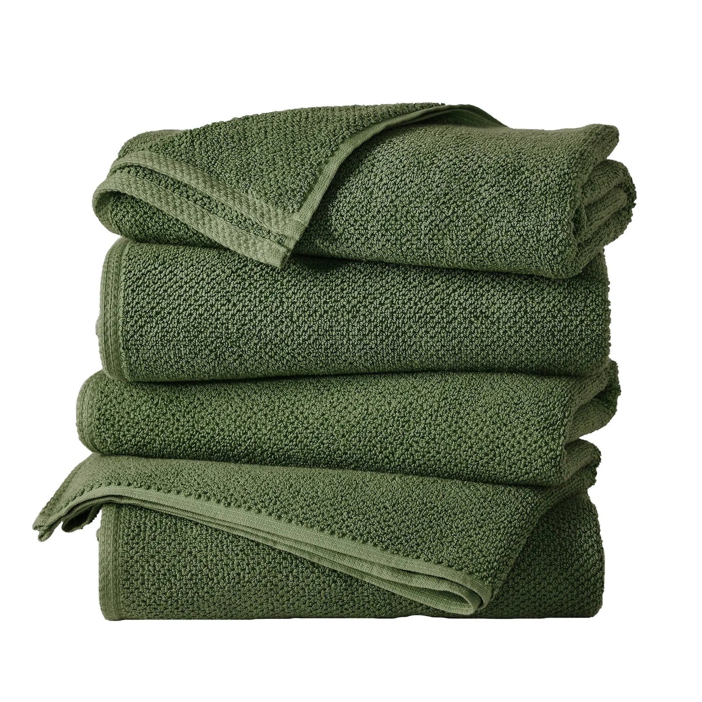 Cotton Textured Bath Towel Set - Acacia Collection from PriceLows™