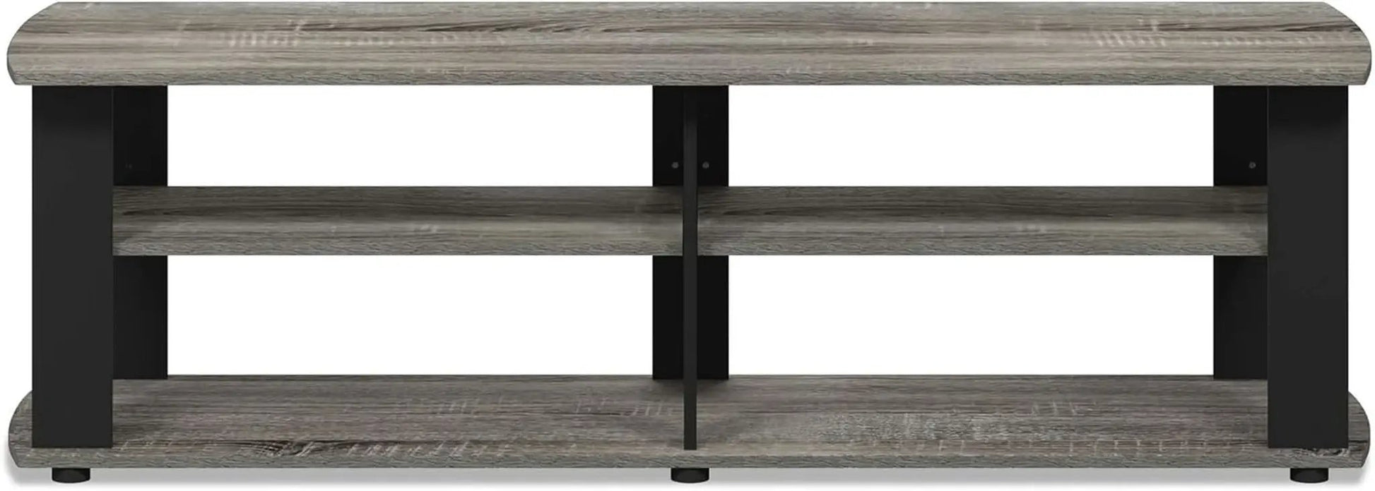 Nelly Entertainment Center TV Stand 43 Inch Wide Grey Black from PriceLows™