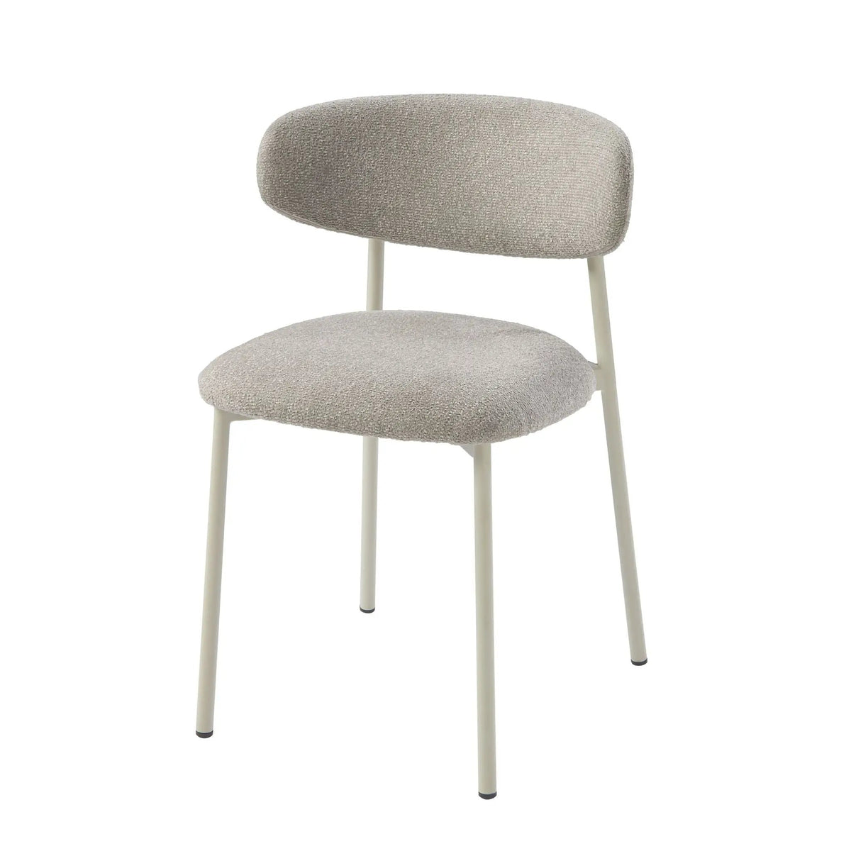 Ingram Side Chairs | Set Of 2 | Light Gray | Durable Metal Frame