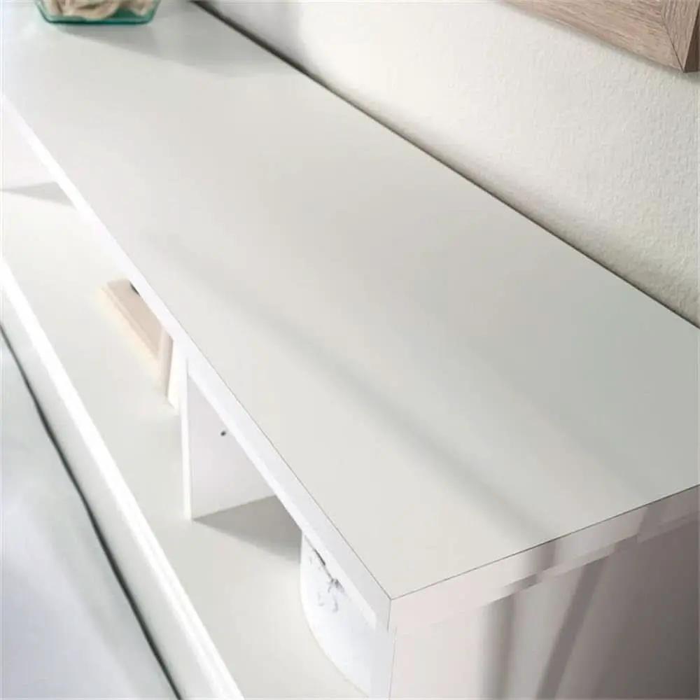 Transitional Engineered Wood Headboard with Adjustable Shelves from PriceLows™