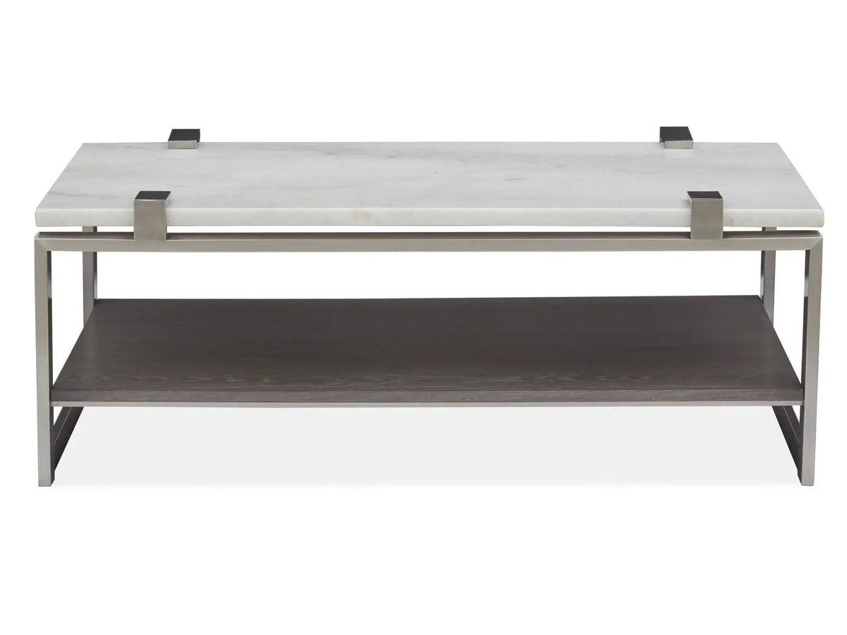 Paradox Rectangular End Table | 26 Inch Length | Modern Lifestyle Design | 24 Inch Height