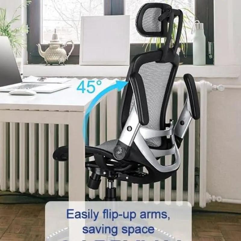 Ergonomic Adjustable High Back Mesh Office Chair Grey from PriceLows™