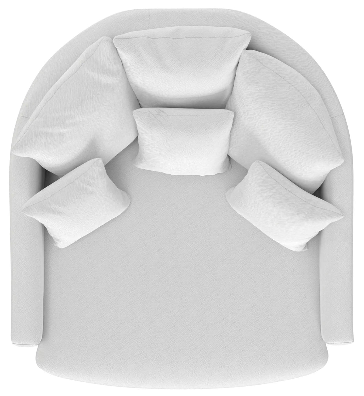 Matty Round Accent Cuddle Chaise | 3 Pieces | Living Room Furniture | Living Room