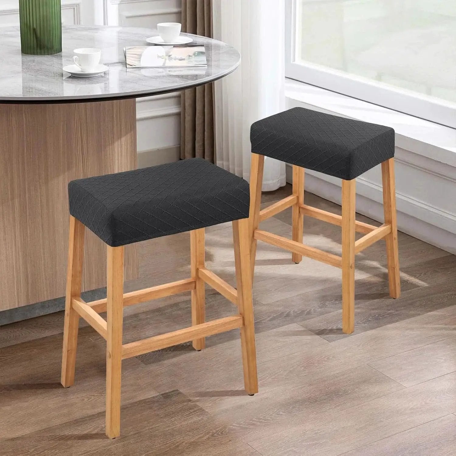 Stretch Waterproof Bar Stool Covers 2 Pack For Counter from PriceLows™
