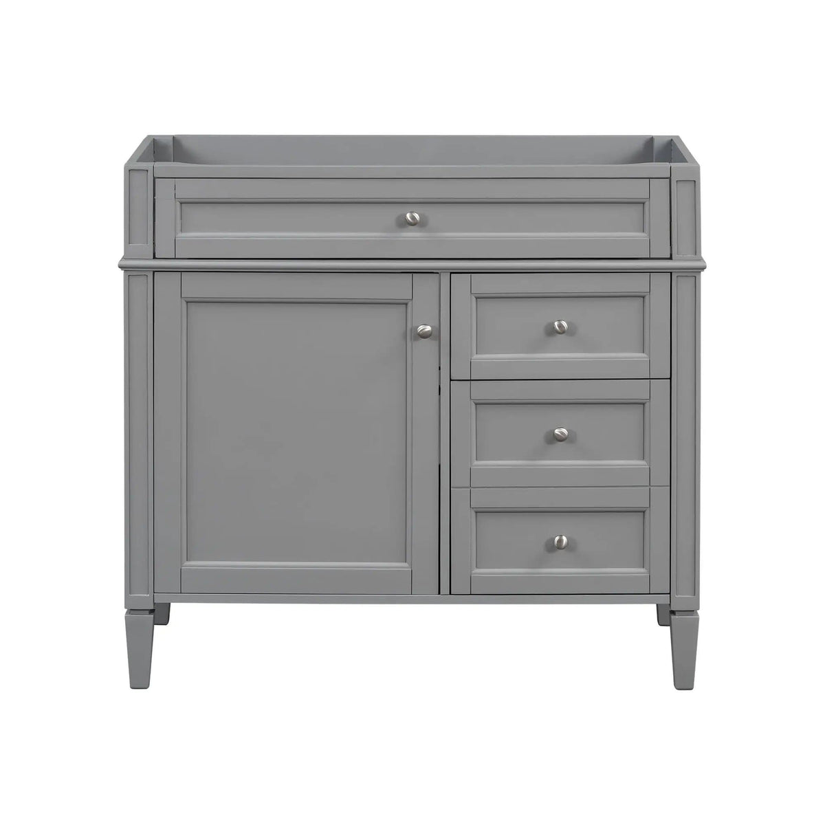 Bathroom Vanity | 3 Drawers | Blue Finish | Tip Out