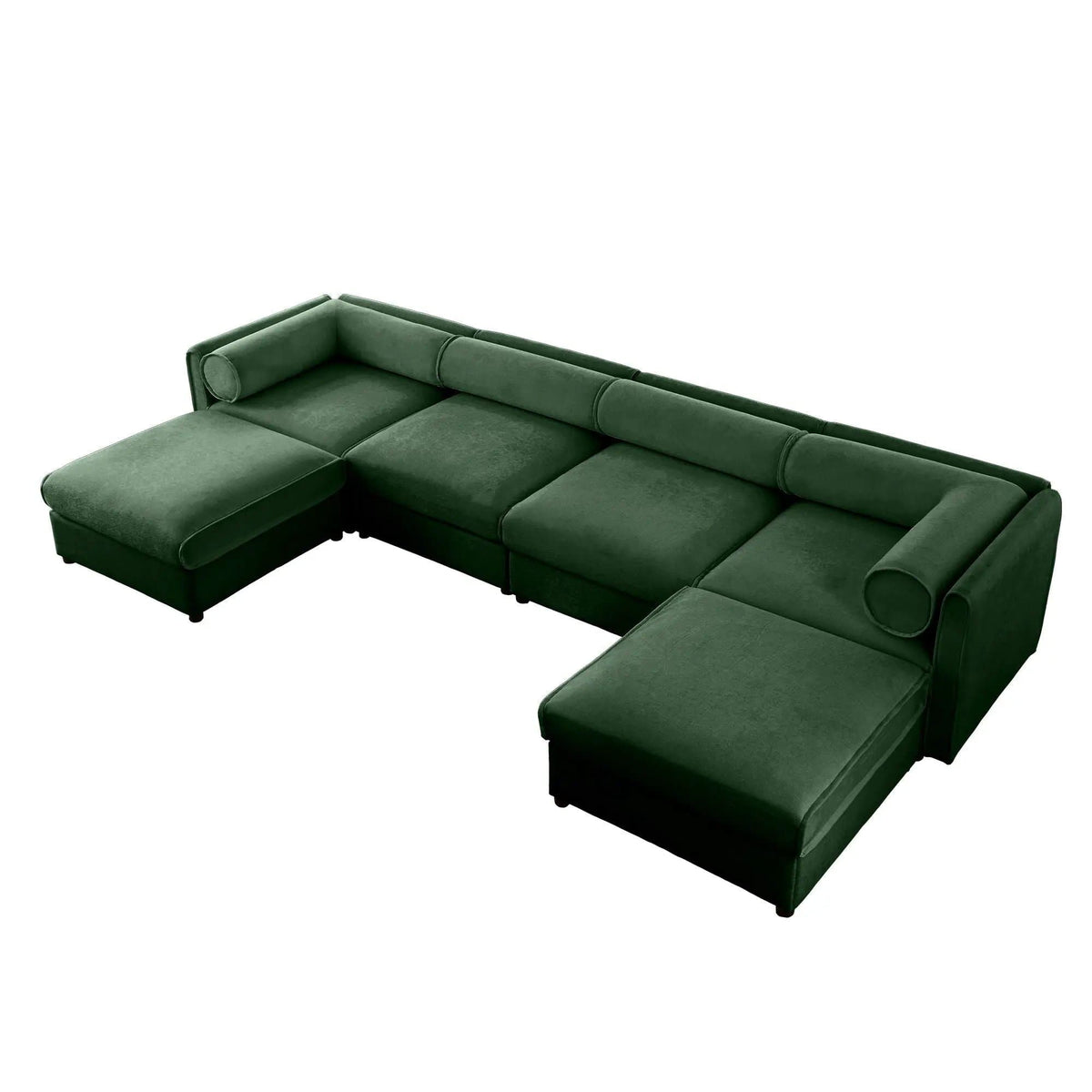 Contemporary Elegant Sofa With Storage And Ottoman 2 Piece Living Room Set | 2 Piece Living Room Set | Living Room Furniture | Living Room