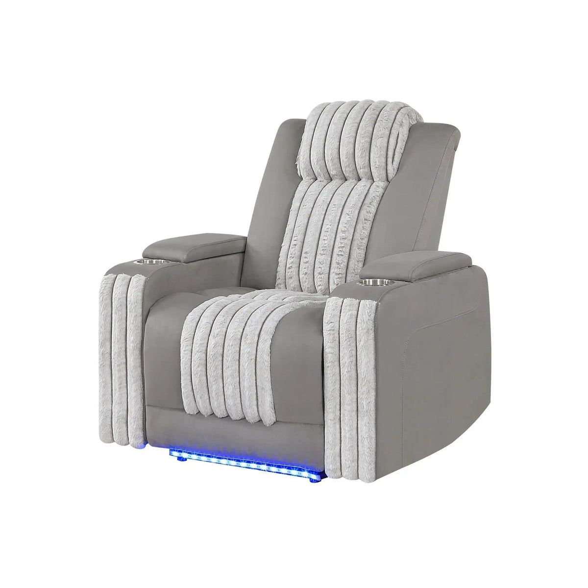 Duran Power Recliner With Power Headrest Reclining Chair | 3 Pieces | Wood | Living Room