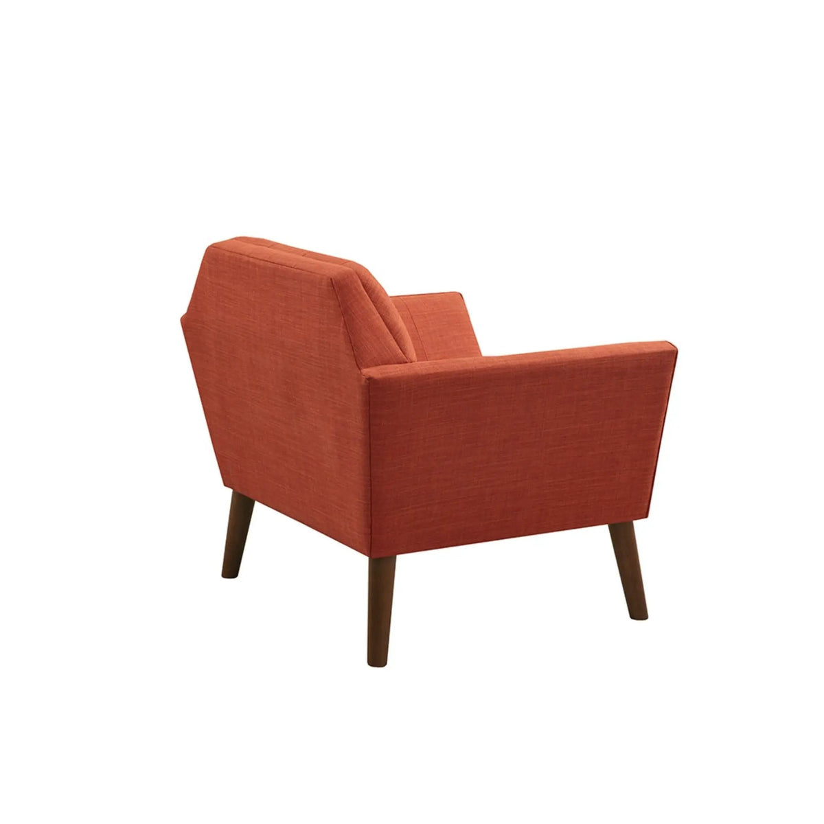 Modern Lounge Chair | Button Tufting | Mid-Century Design | Comfortable Armrests