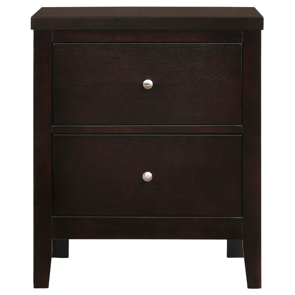 Carlton 4-piece Eastern King Bedroom Set | 4-Piece Set | Solid Wood & Veneer | Cappuccino