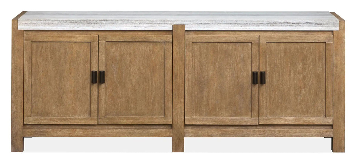 Plum Creek Door Console TV Stand | 2 Pieces | Living Room Furniture | Living Room