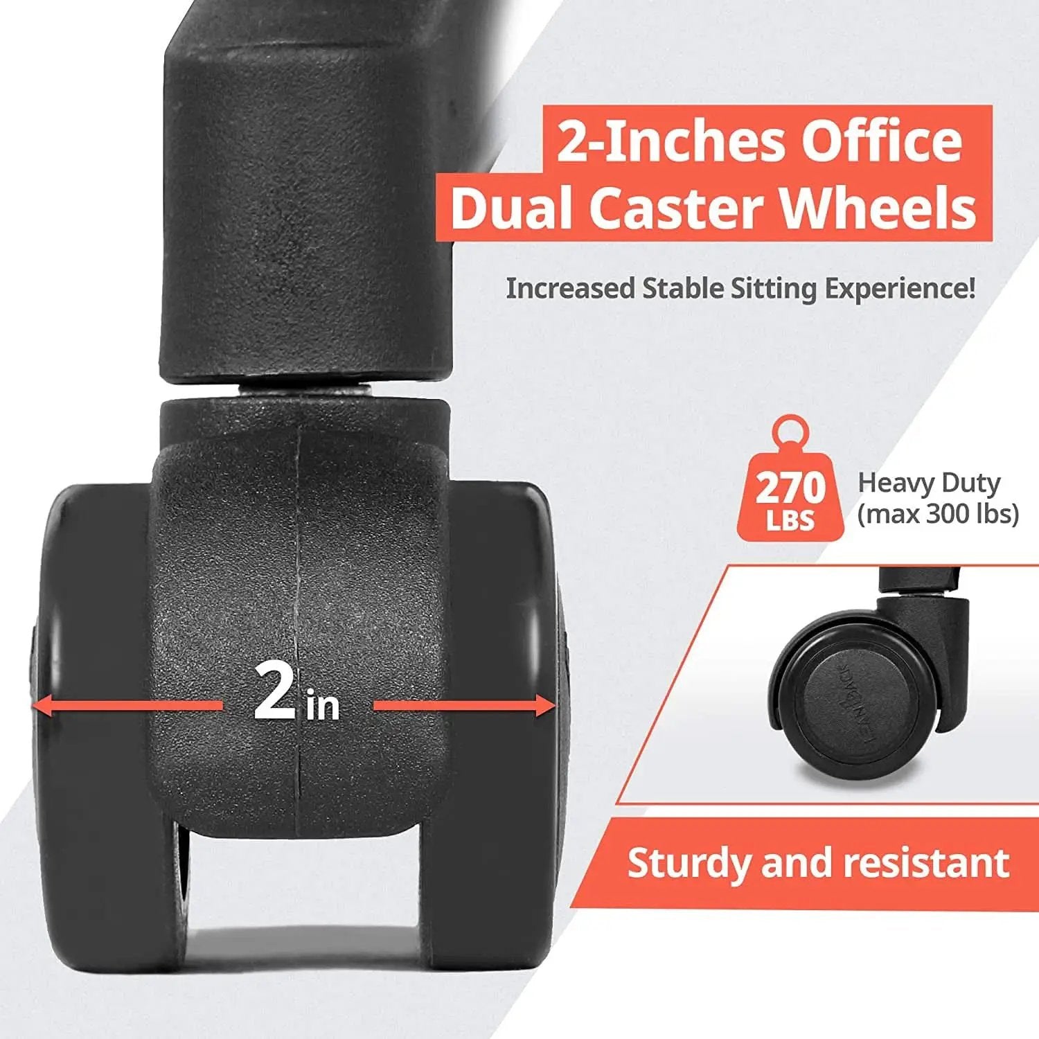 Ergonomic Mesh Office Chair With Lumbar Support And Breathable Back from PriceLows™