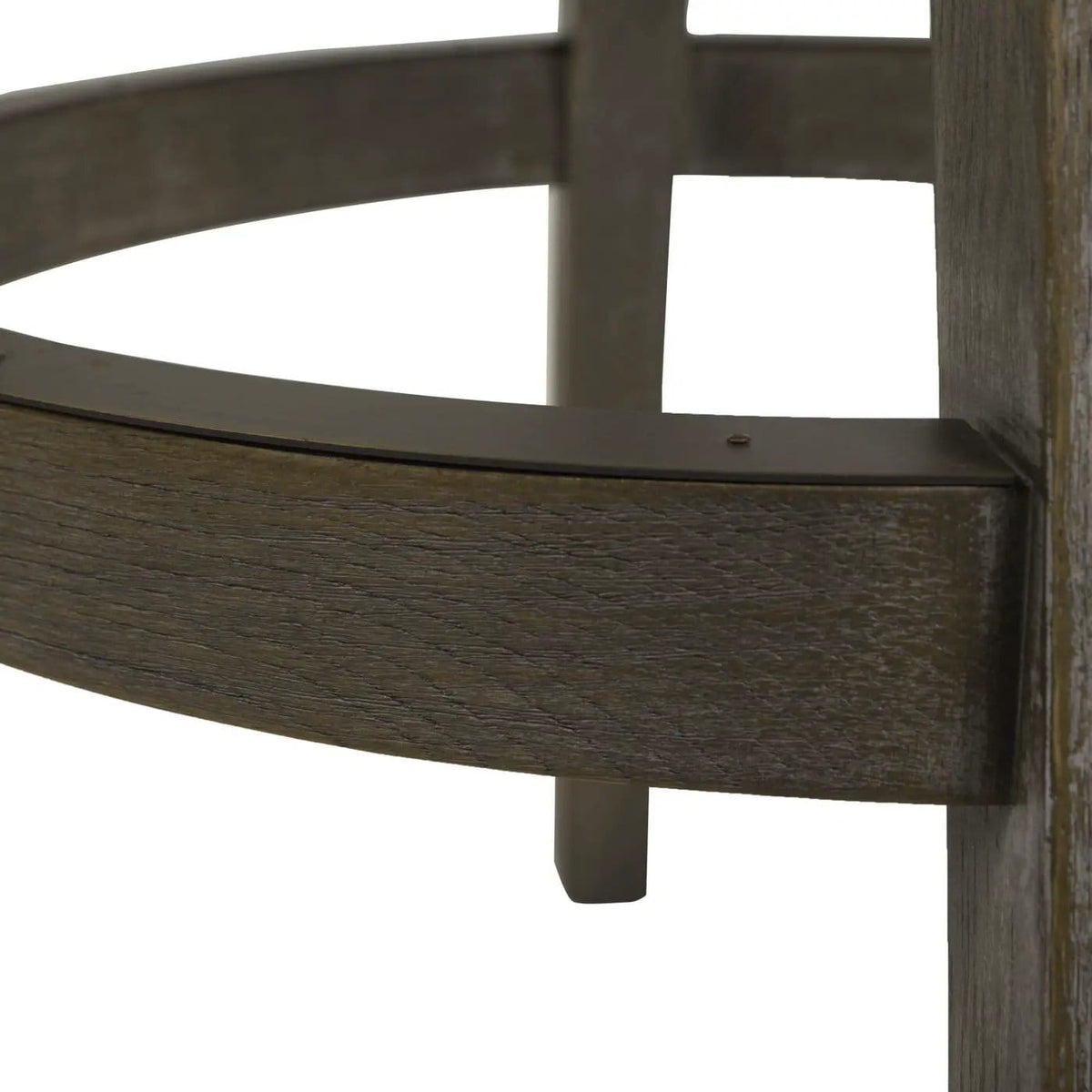 Williams Swivel Bar Stool With Armrests Bar Height (28"-30") | 4 Pieces | Wood & Brass | Dining Room