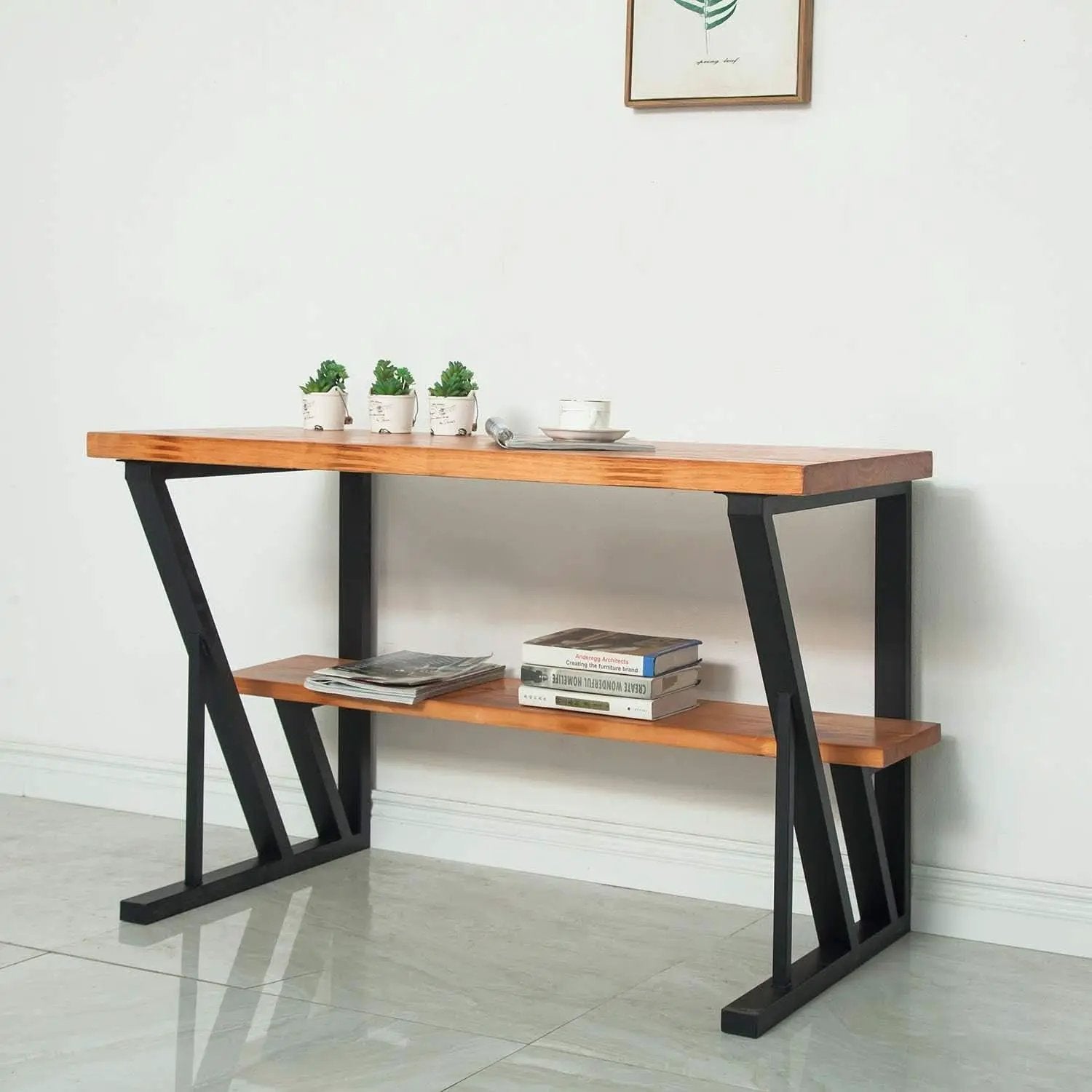 Black Iron Table Legs 28 Inches Industrial Strength from PriceLows™