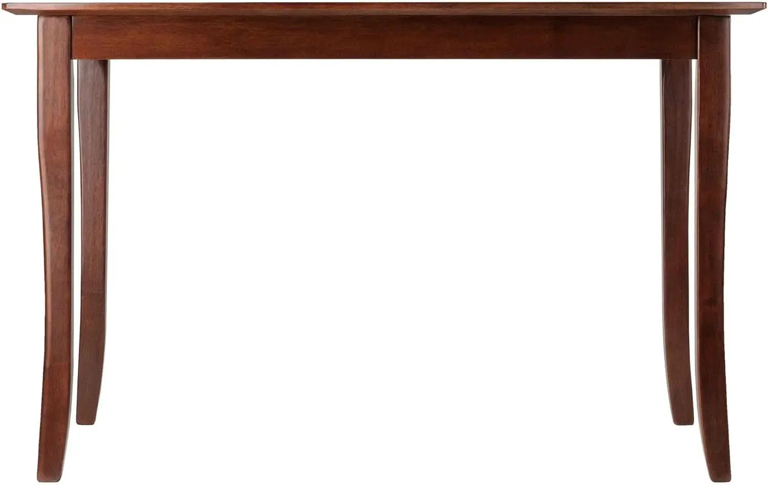 Inglewood Walnut Dining Table 47.24In Long 29.53In Wide from PriceLows™