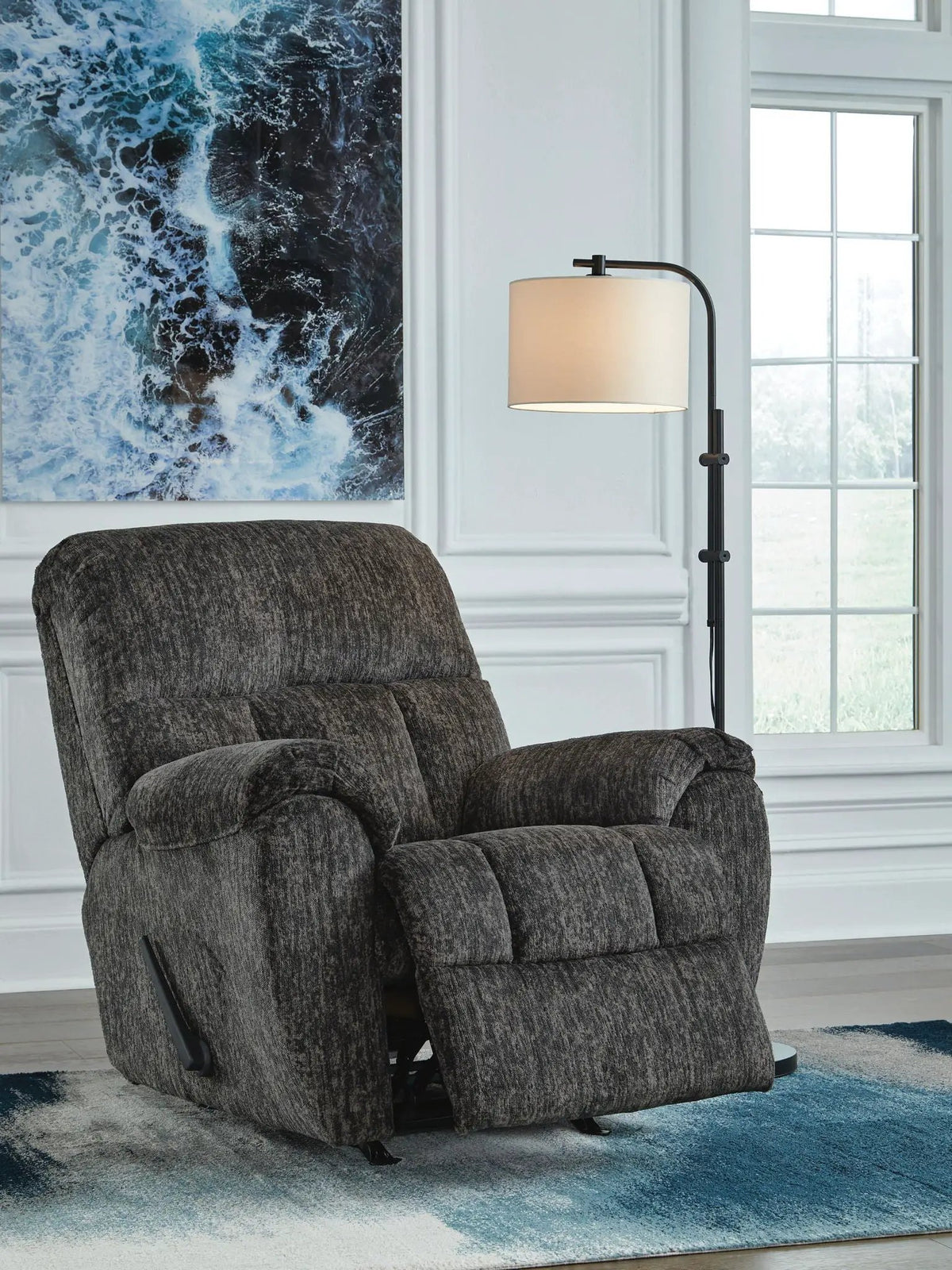 Stayfish Rocker Recliner | Plush Cushions | Pillow Top Armrests | 38 Inch Length