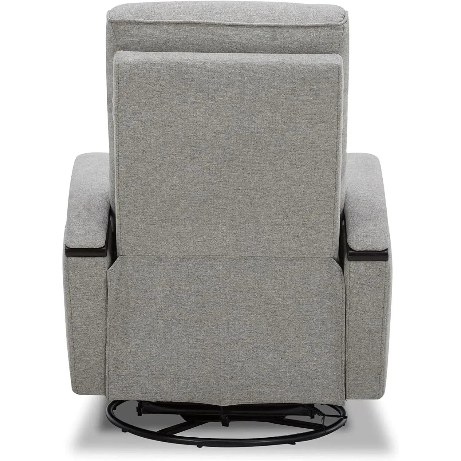 Fabric Power Swivel Glider Rocker Recliner Chair Light Grey from PriceLows™