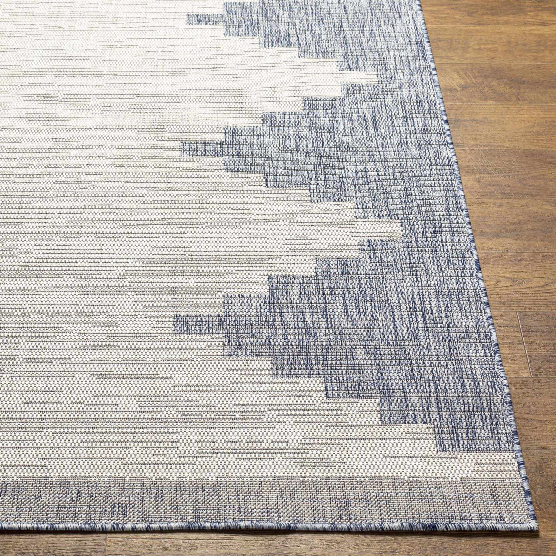 Djugun Blue Indoor & Outdoor Rug from PriceLows™
