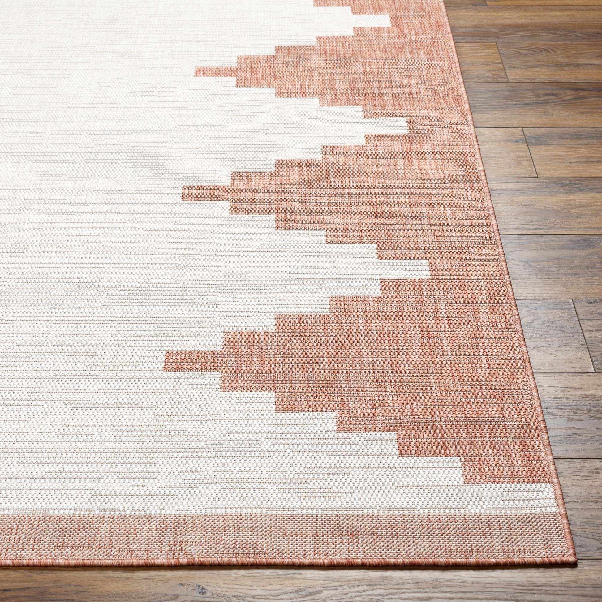 Djugun Peach Fuzz Indoor & Outdoor Rug from PriceLows™