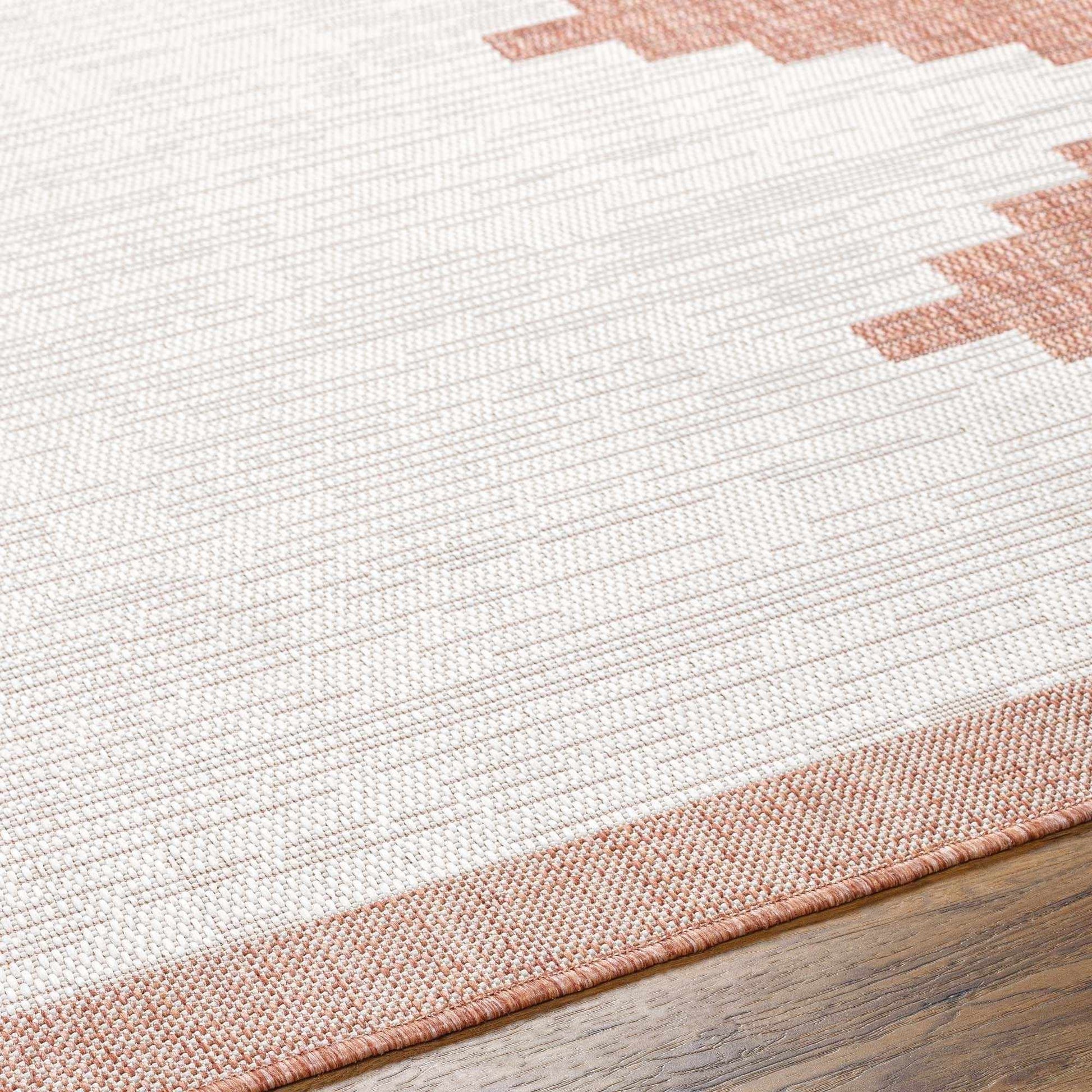 Djugun Peach Fuzz Indoor & Outdoor Rug from PriceLows™