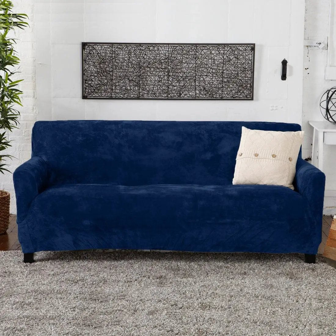 Velvet Stretch Slipcover - Gale Collection from PriceLows™