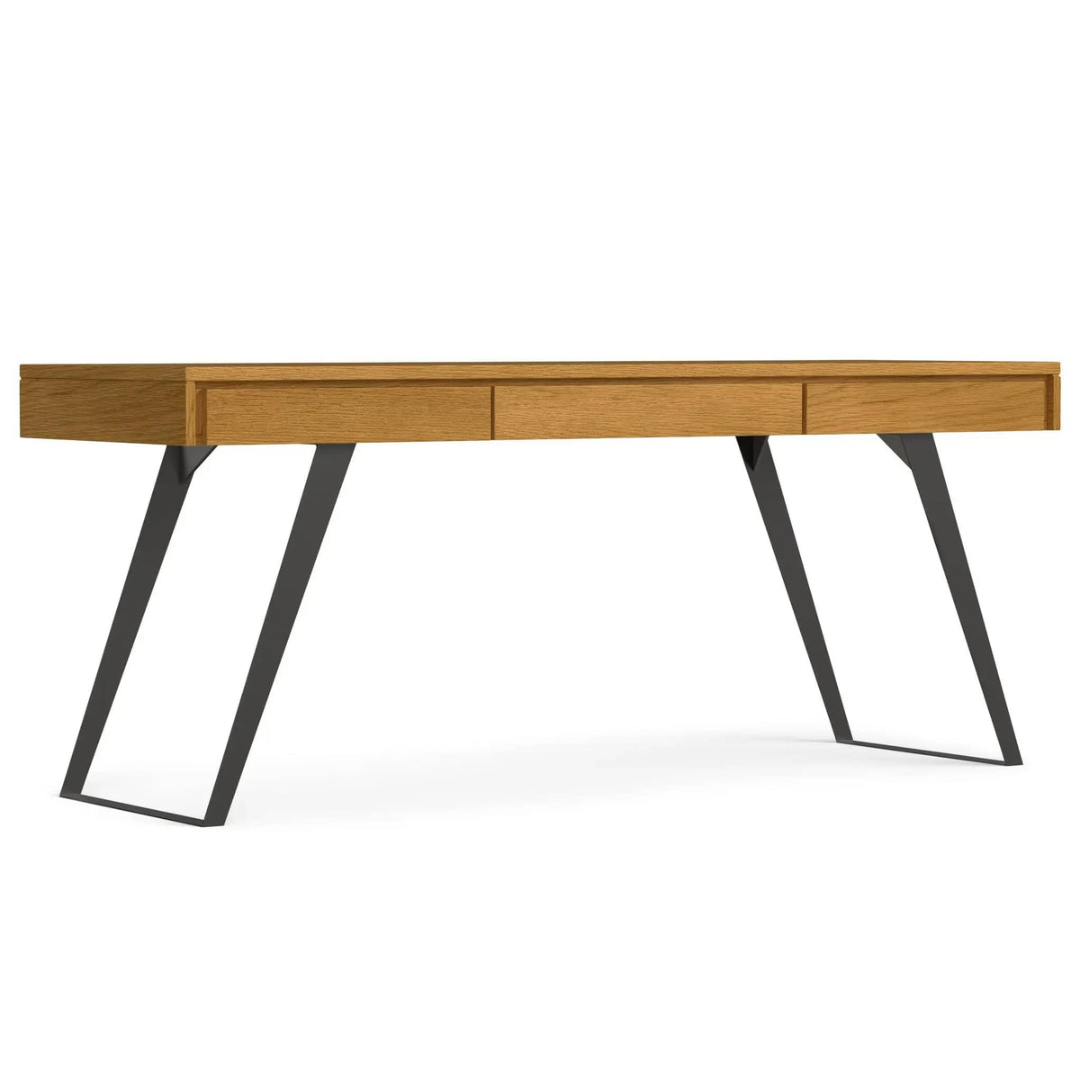Lowry Handcrafted Desk | 5 Pieces | Metal | Home Office