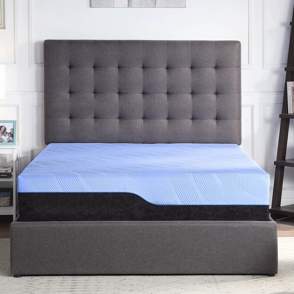 Hybrid Mattress | 12 Inch | Cooling Gel Memory Foam | Coil Support