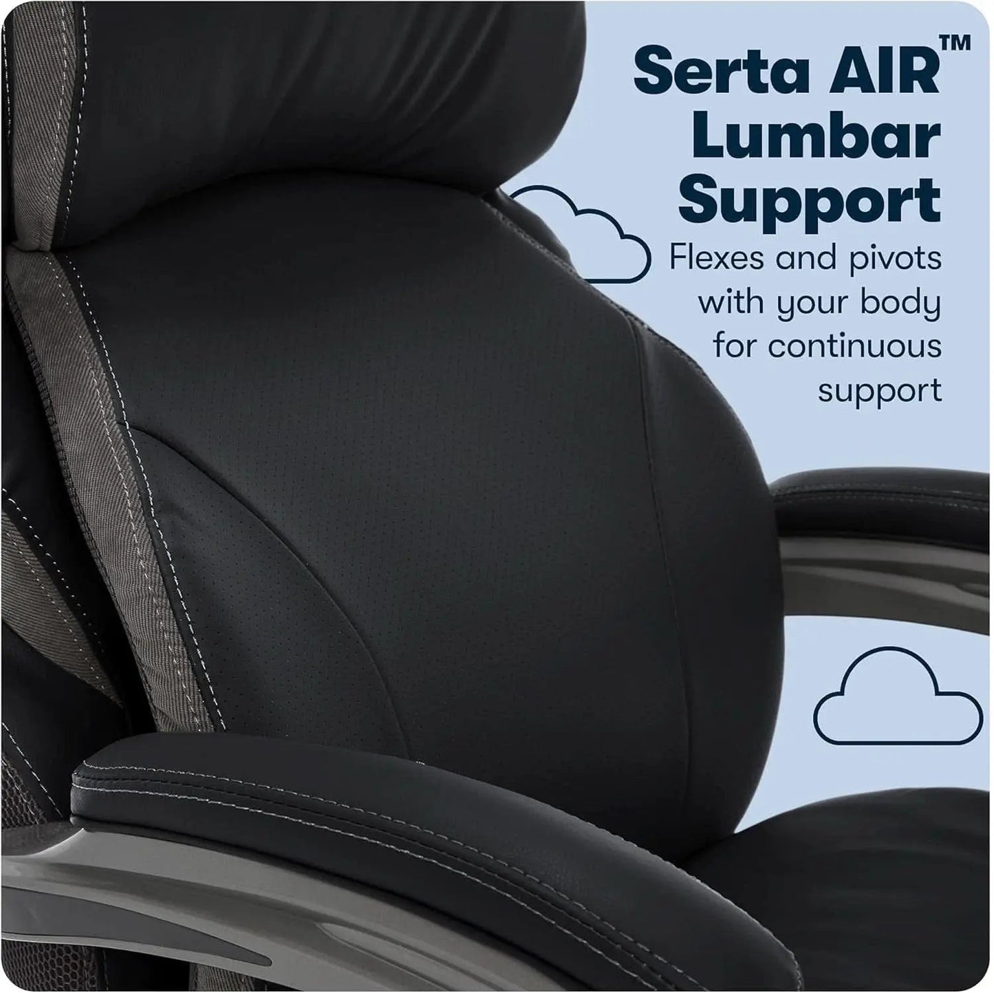 Executive Office Chair Big And Tall Air Technology from PriceLows™