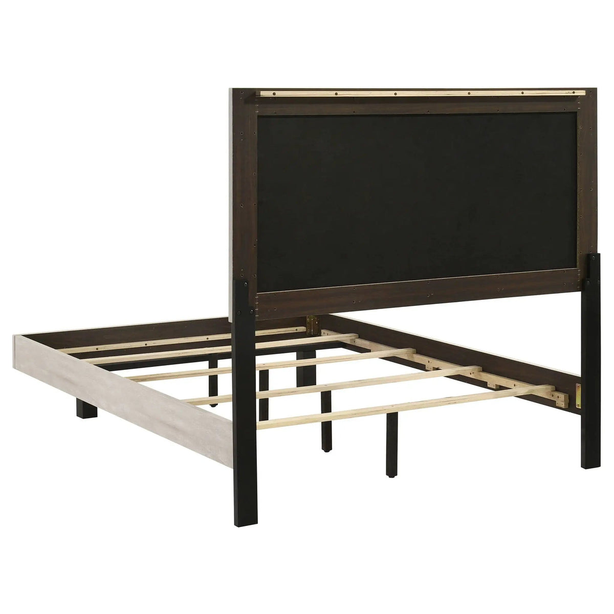 Trenton 4-piece Full Bedroom Set Rustic | 4-Piece Set | Metal & Veneer | Cream