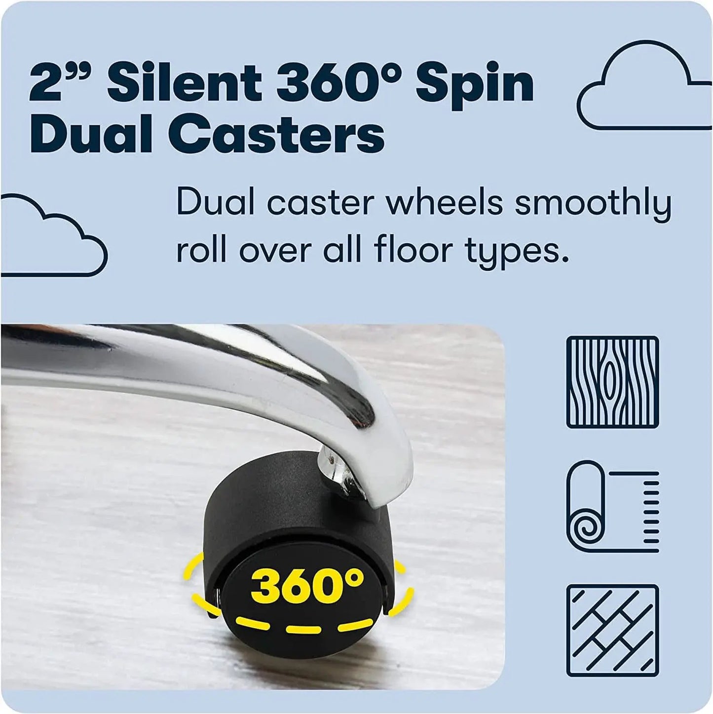 Gray Armless Desk Chair With Wheels And Breathable Mesh from PriceLows™