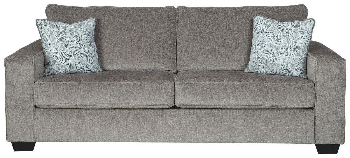 Altari Stationary Sofa | Sleek Track Arms | Plump Cushioning | Contemporary Profile