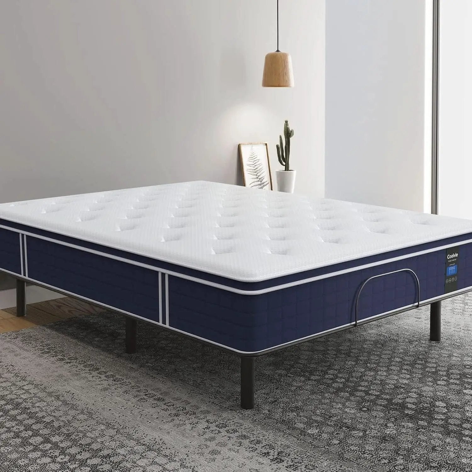 Twin TwelveInch Hybrid Mattress With Premium Pocket Coils from PriceLows™