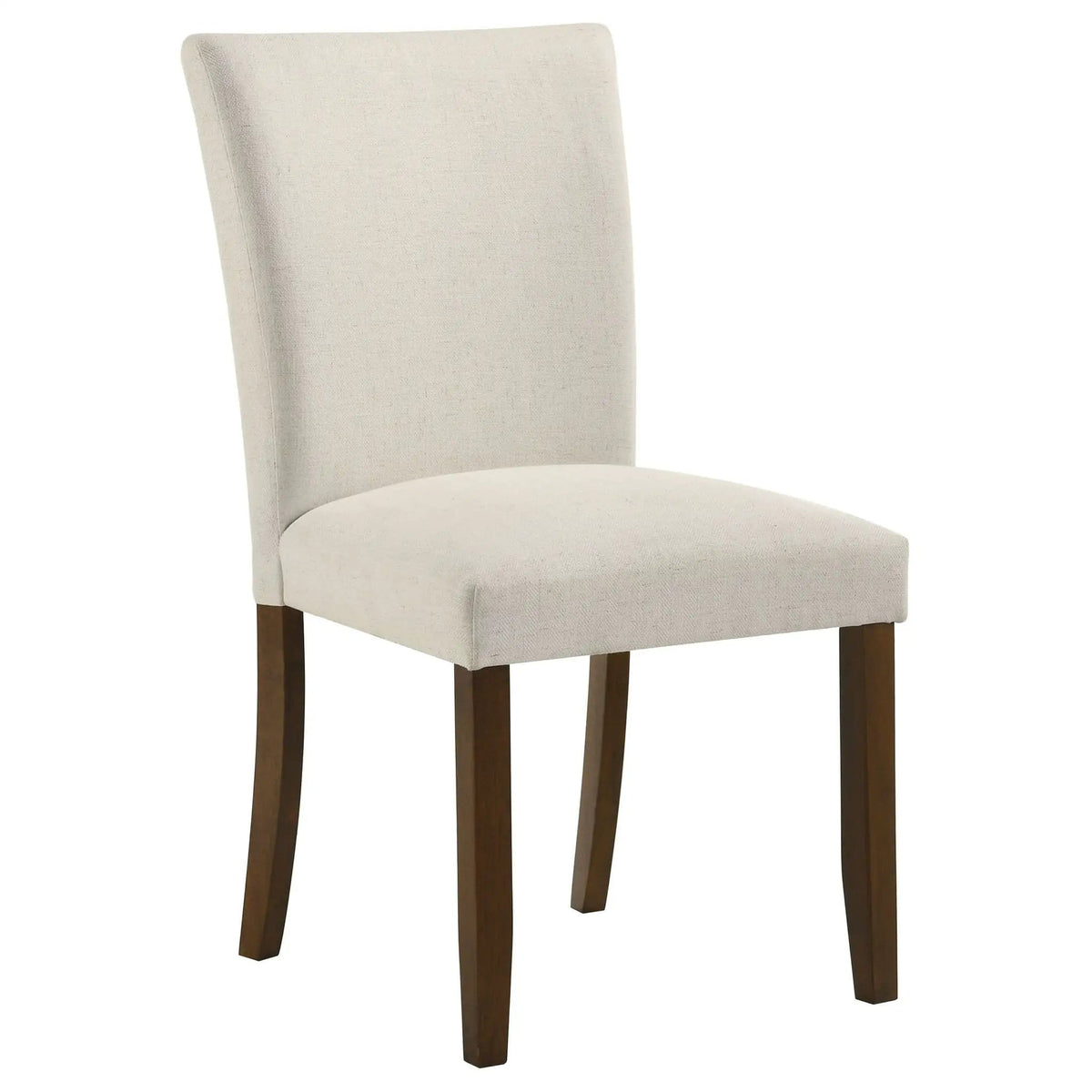 Paxton Upholstered Dining Side Chair Beige (Set of 2) | 19.5 x 23.75 x 36.75 in | Wood | Dining Room