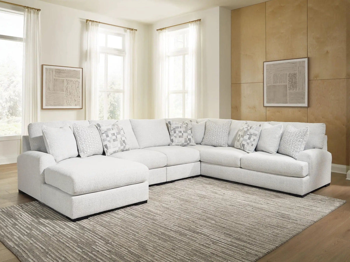 Misty-Lakes Sectional | 7 Pieces | Living Room Furniture | Living Room