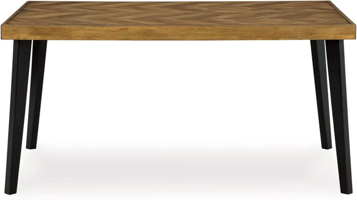 Blondon 60 Inch Solid Wood Dining Set Brown Finish Durable Construction from PriceLows™