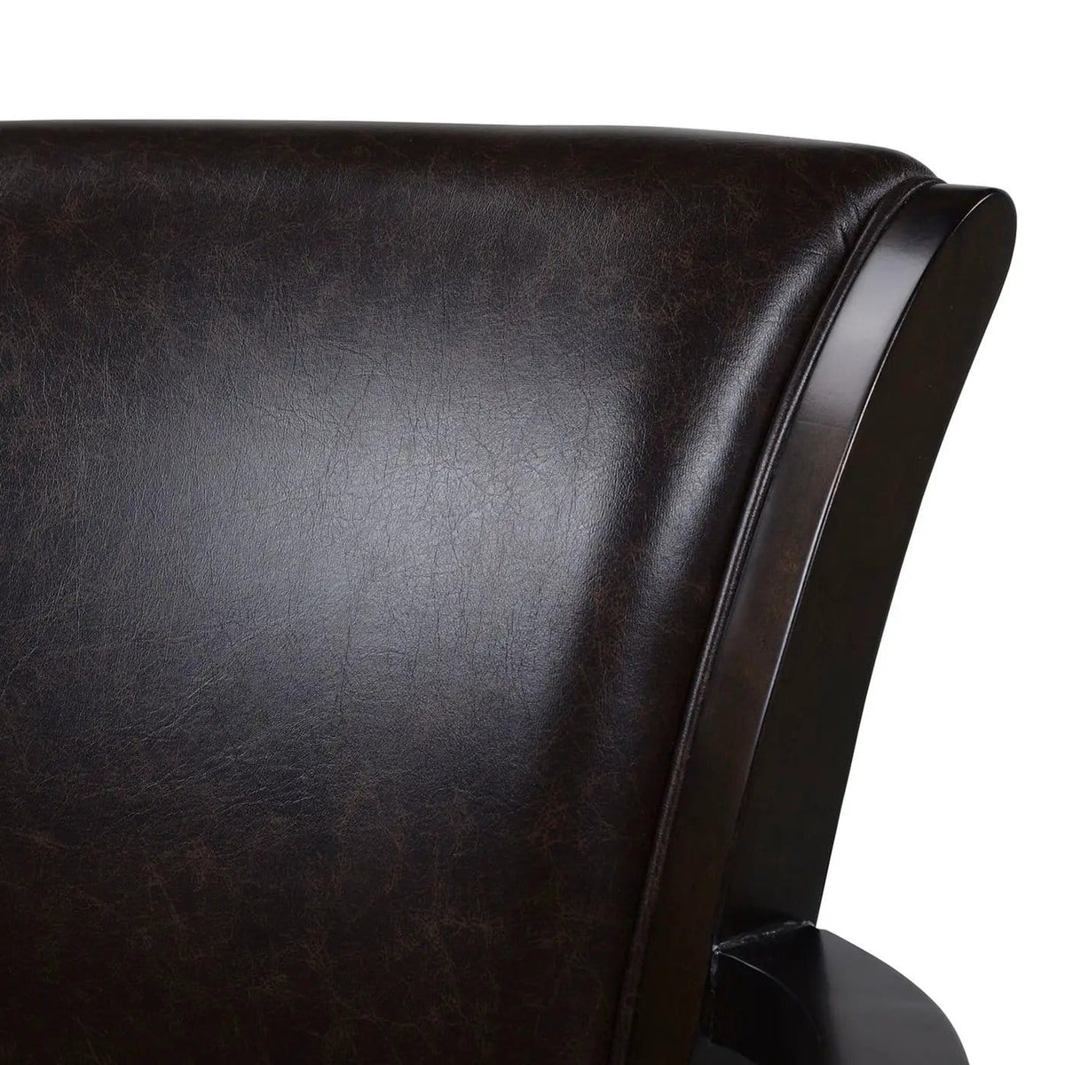 Williams Swivel Bar Stool With Armrests Bar Height (28"-30") | 4 Pieces | Wood & Brass | Dining Room