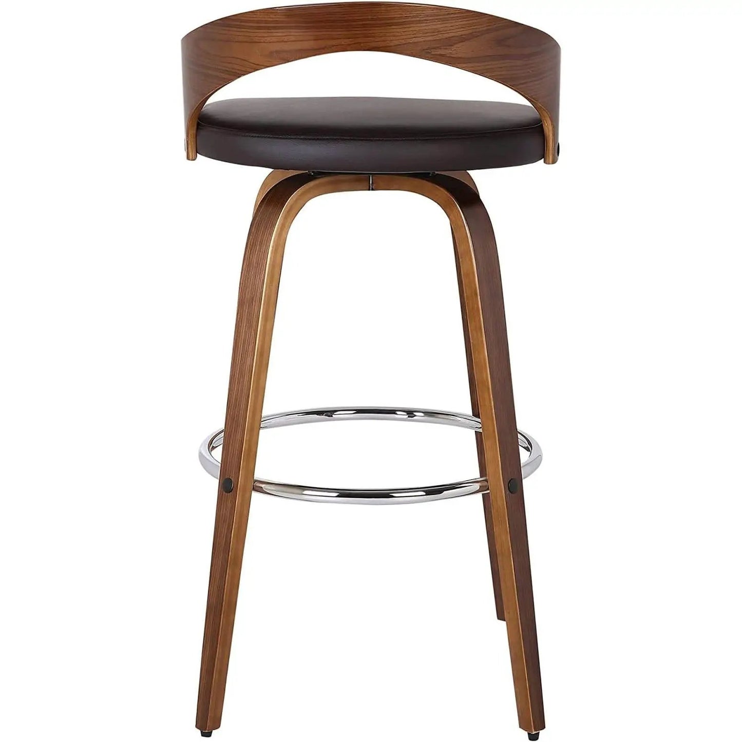 Sonia 26 Inch Counter Height Bar Stool Walnut Brown from PriceLows™