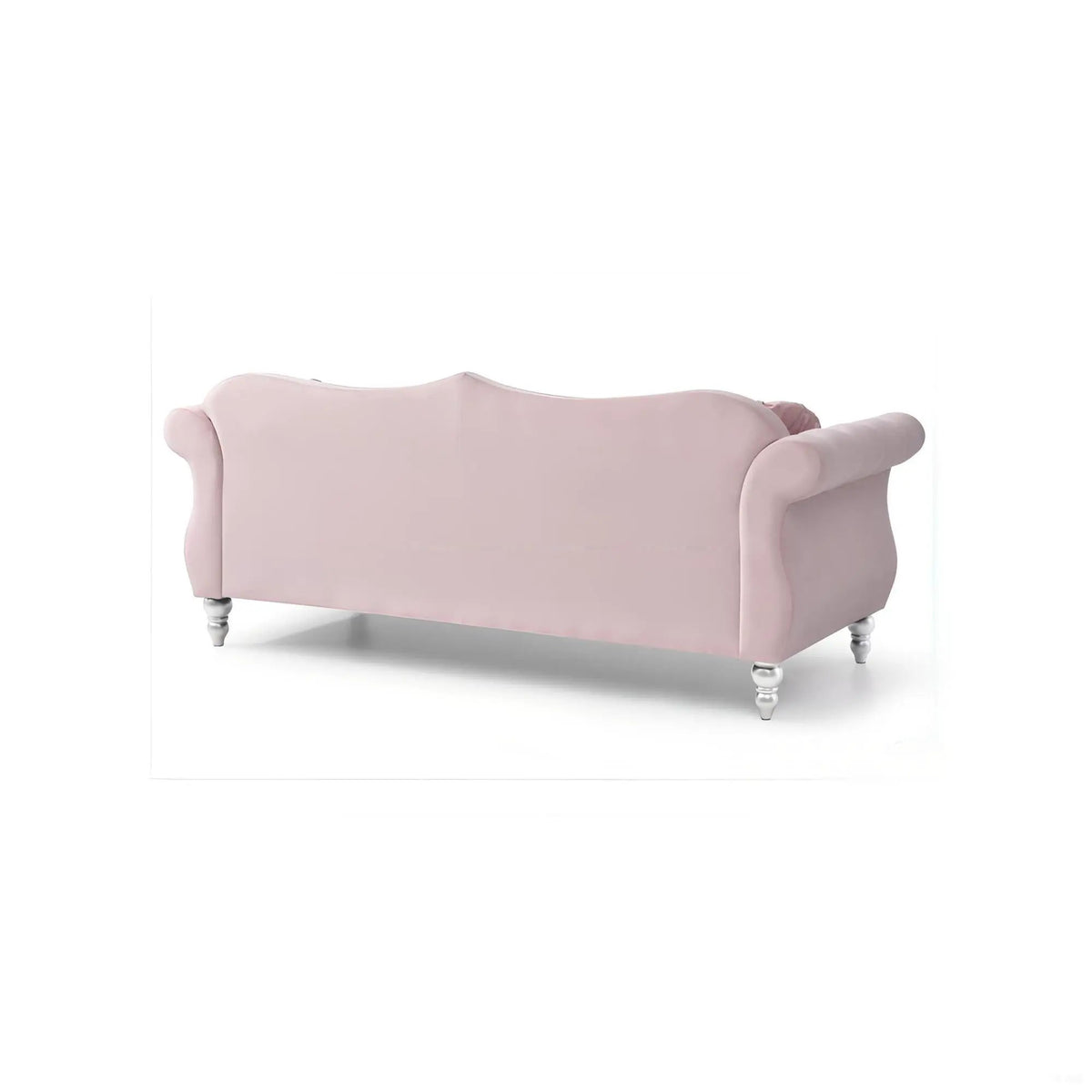 Hollywood Sofa | Updated Glam Design | Hand-Applied Nailhead Trim | Pocketed Coil Cushions