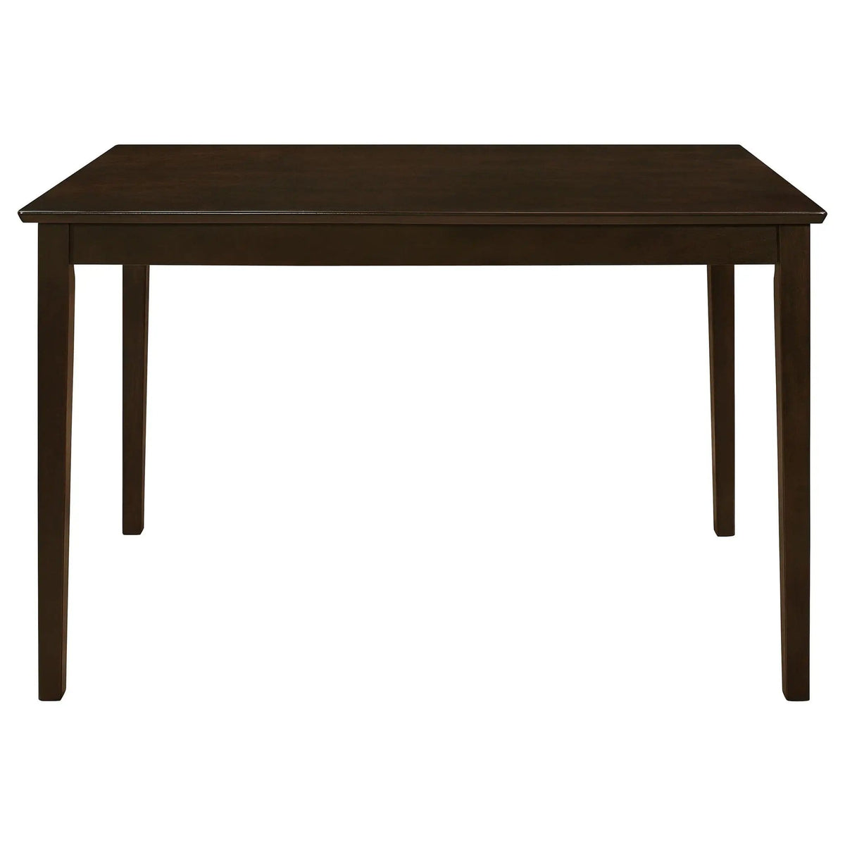 Guillen 5-piece Rectangular Dining Table Set | 5-Piece Set | Rubberwood & Engineered Wood | Cappuccino