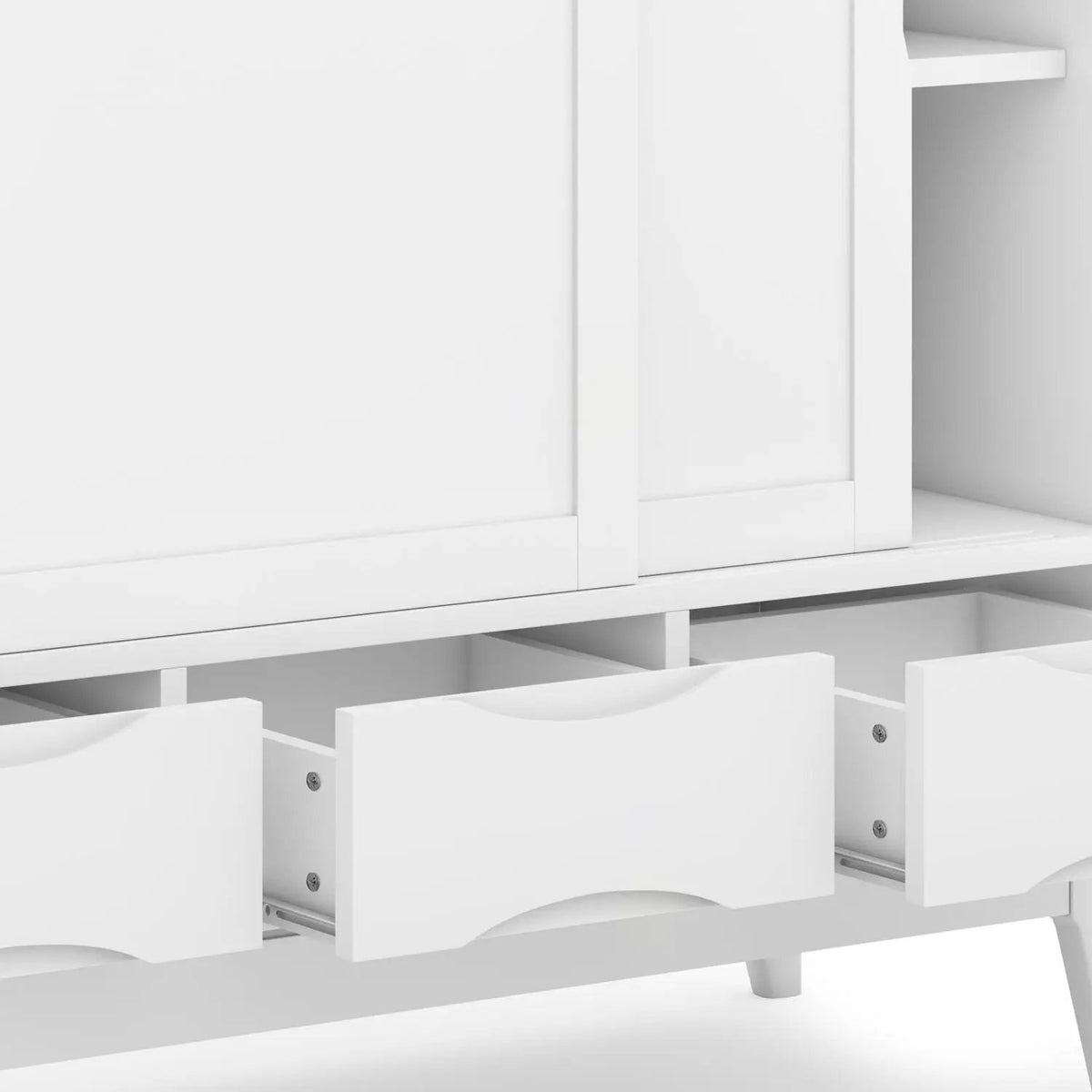 Harper Storage Cabinet | Medium Handcrafted Rubberwood | NC Lacquer Finish | Multipurpose Storage