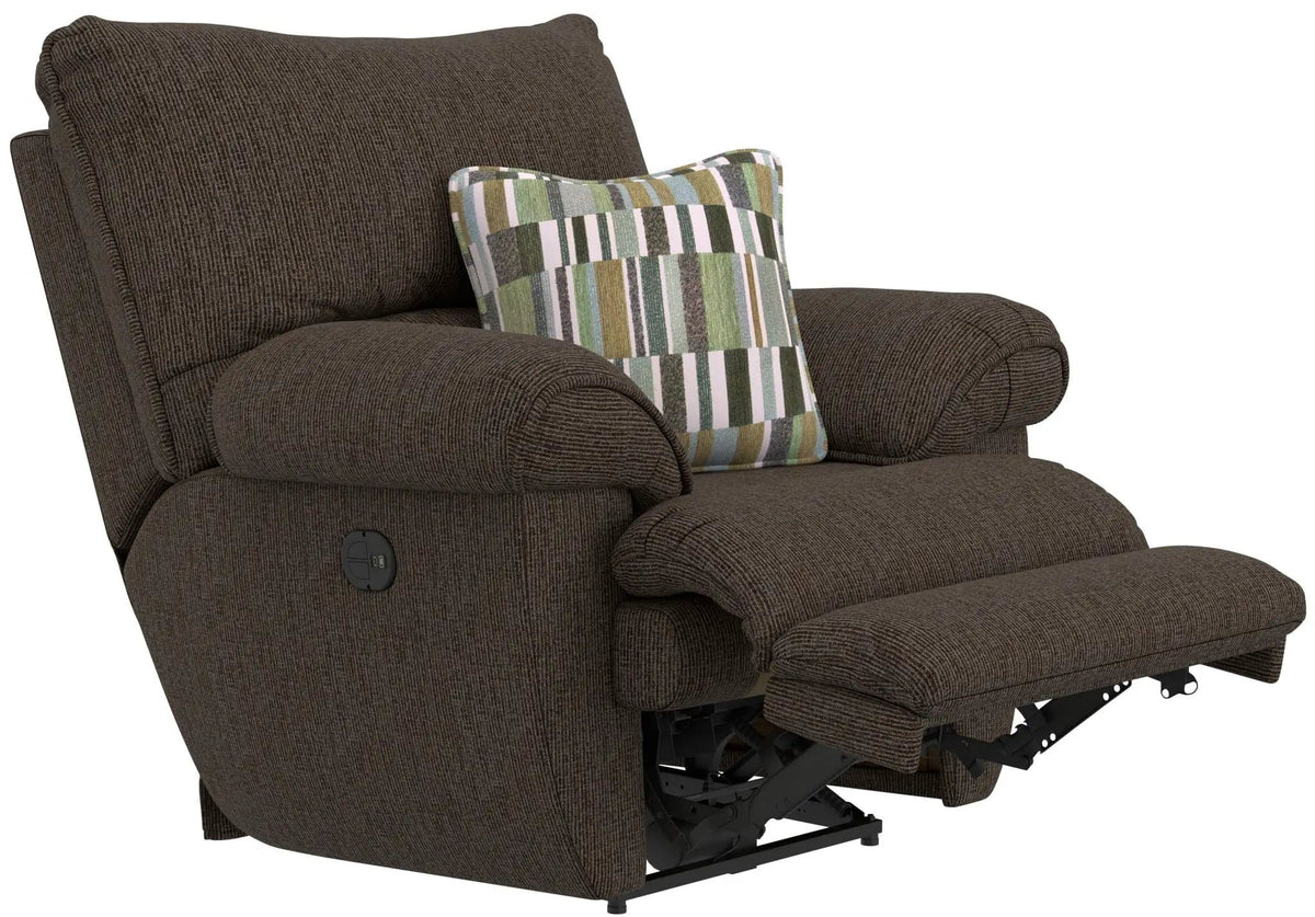 Lenny Lay Flat Power Recliner Reclining Chair | 2 Pieces | Living Room Furniture | Living Room