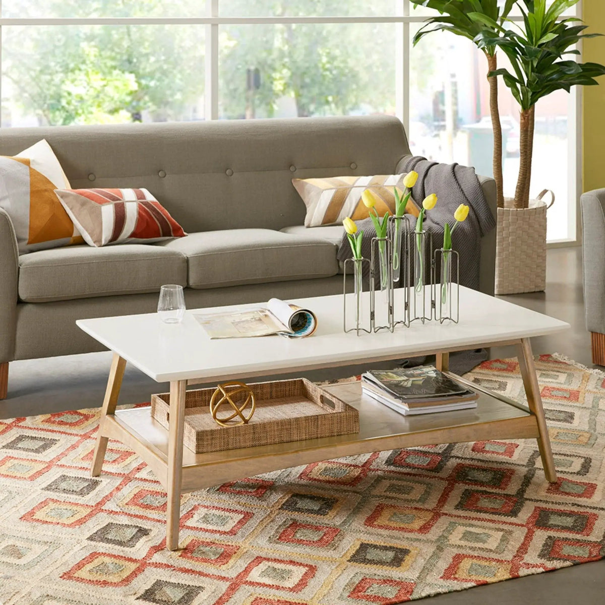 Console Table | Solid Wood Frame | Veneer Lower Shelf | Espresso