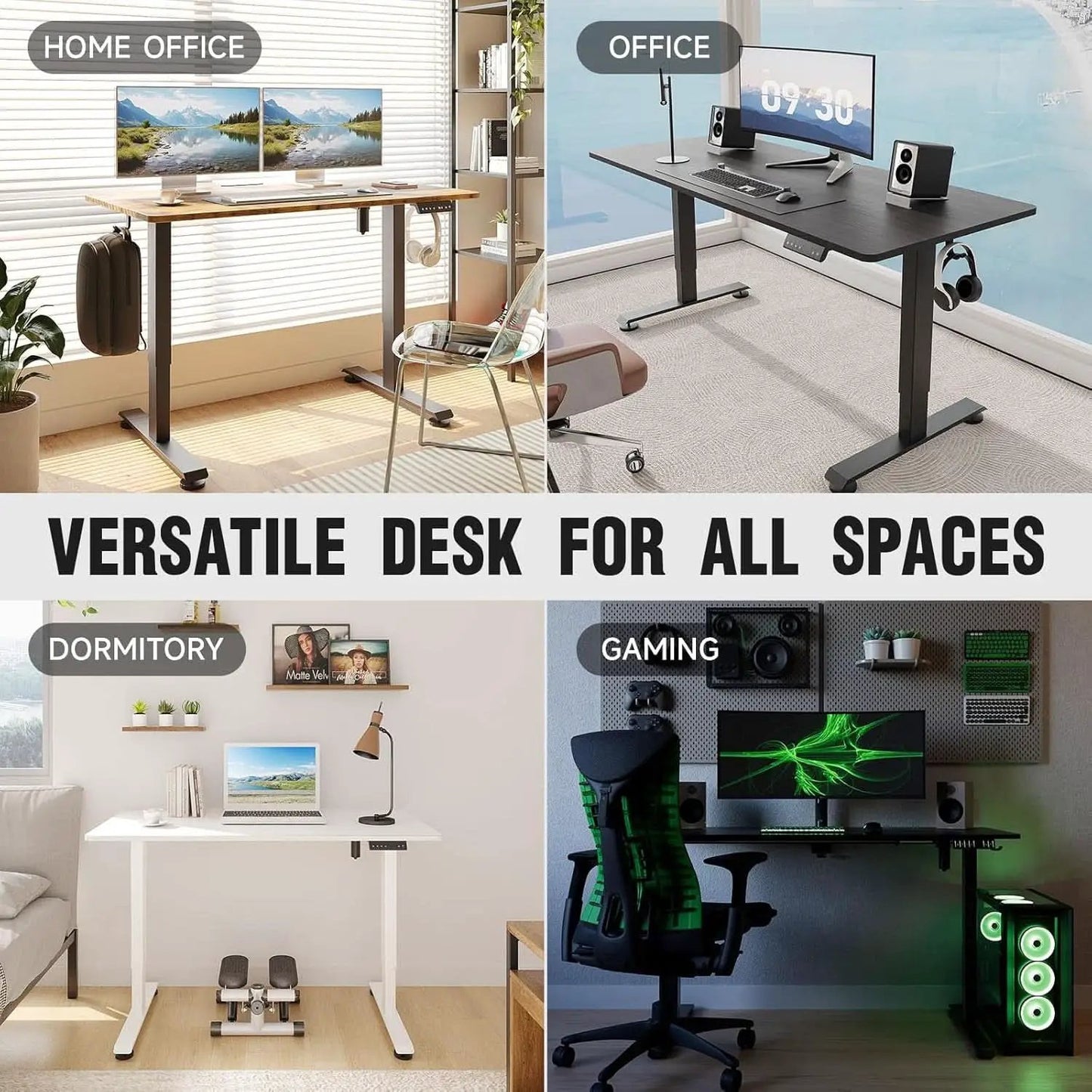 47 Inch Electric Standing Desk Height Adjustable Ergonomic from PriceLows™