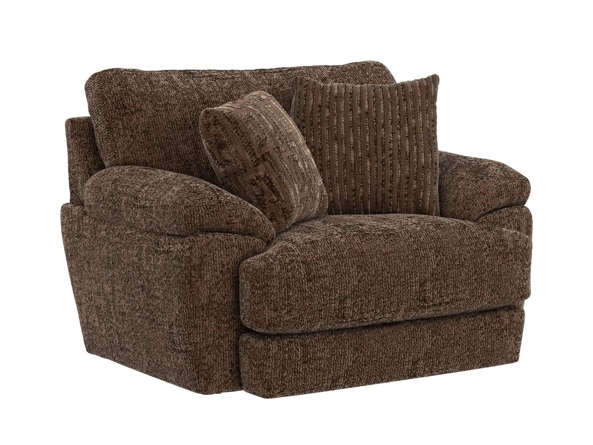 Jaden Chair 1/2 | 2 Pieces | Chenille & Fabric | Living Room