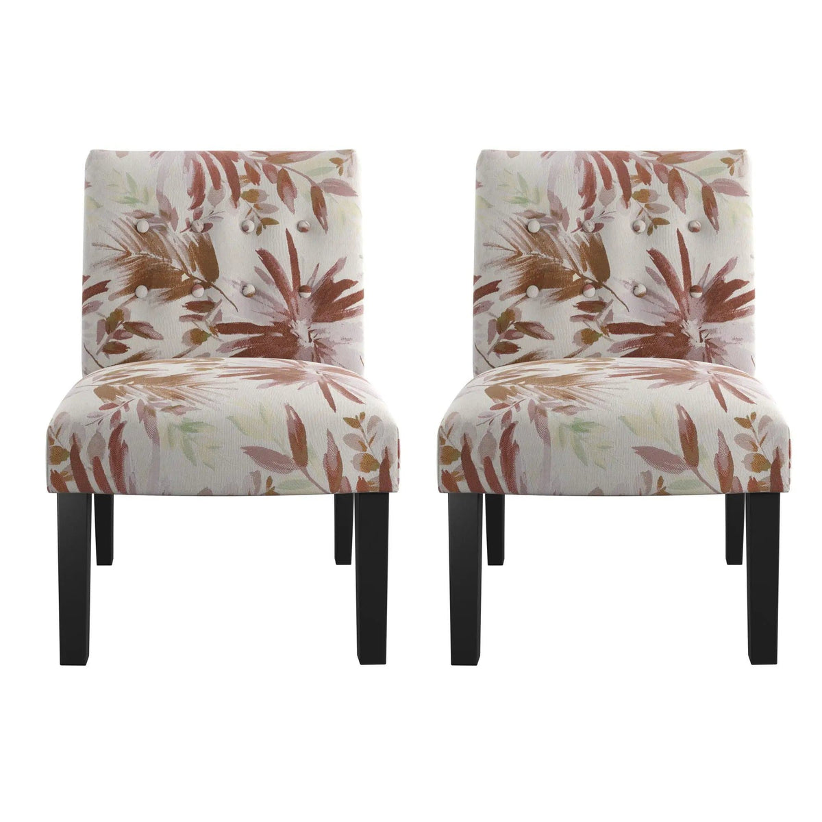 Verma Floral Accent Chair | 22 x 22 x 31 in | Living Room Furniture | Living Room