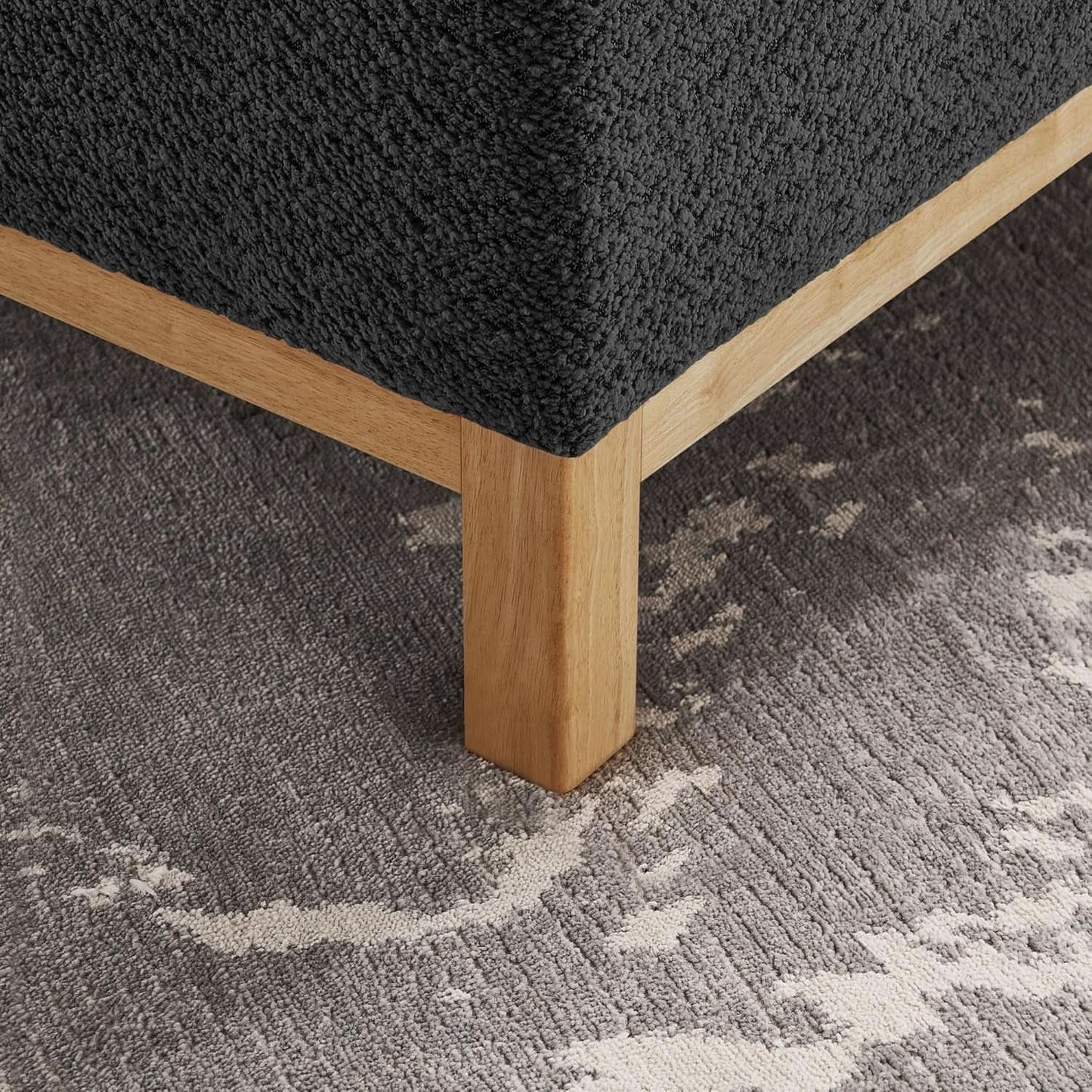 Oversized Accent Chair Dark Grey Upholstered Armchair from PriceLows™
