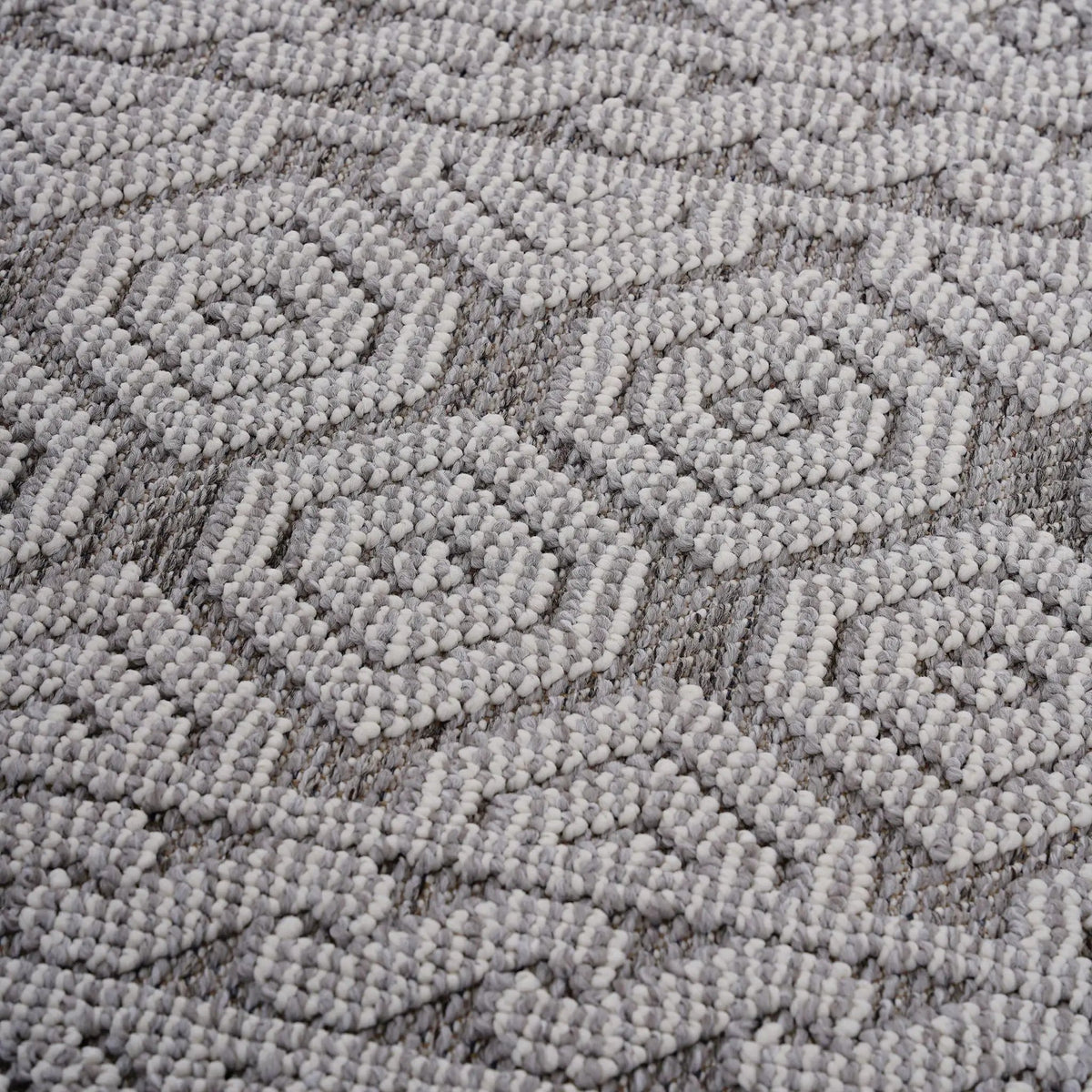 Guros Geometric Indoor Outdoor Rug | 74 x 48 Inch | Stain Resistant | Non-Shedding